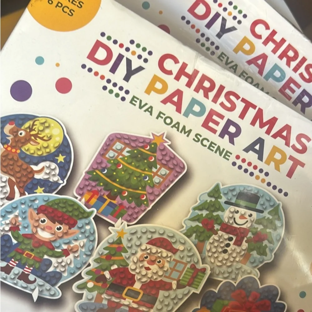 Kids DIY Christmas Art Set
